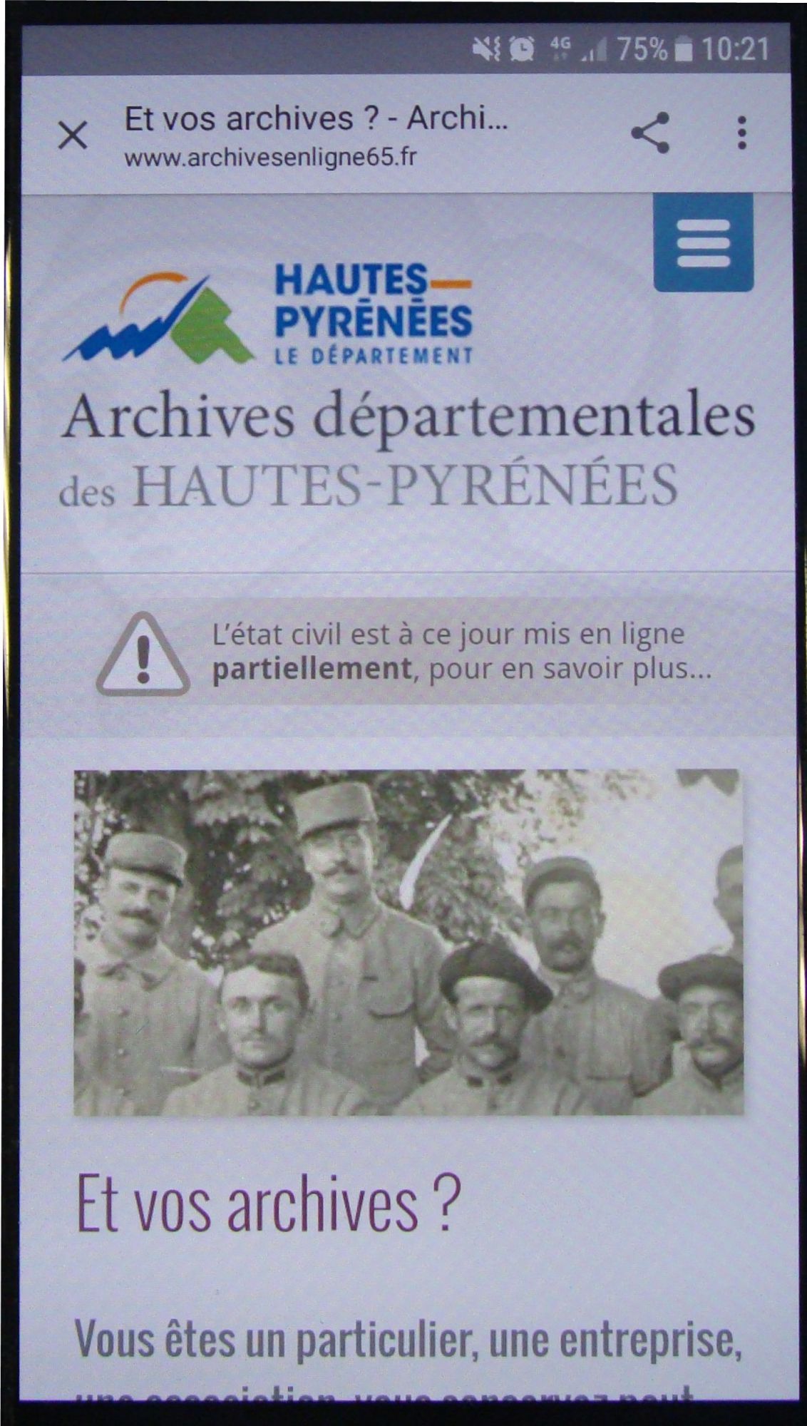 consultation sur smartphone